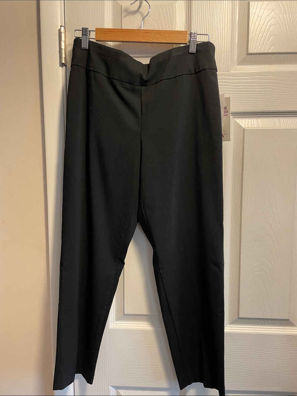 Black Women's Straight-Leg Dress Pants